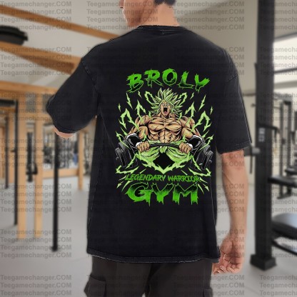 Vintage 3D Direct Inkjet Printed Washed Unisex T-Shirt