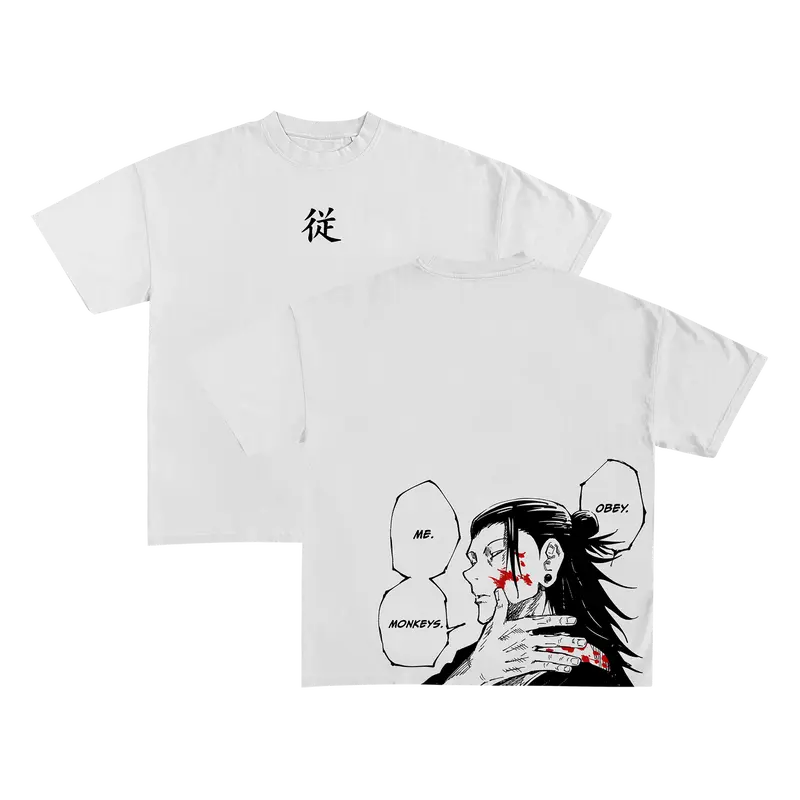 VINTAGE TEE丨Geto Vintage Washed Tee-Teegamechanger