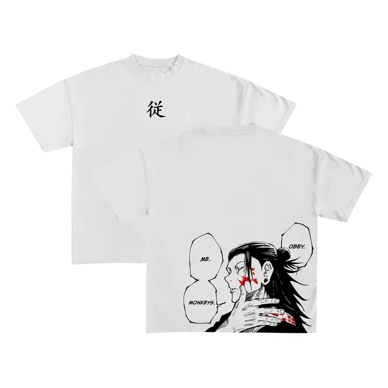 VINTAGE TEE丨Geto Vintage Washed Tee-Teegamechanger