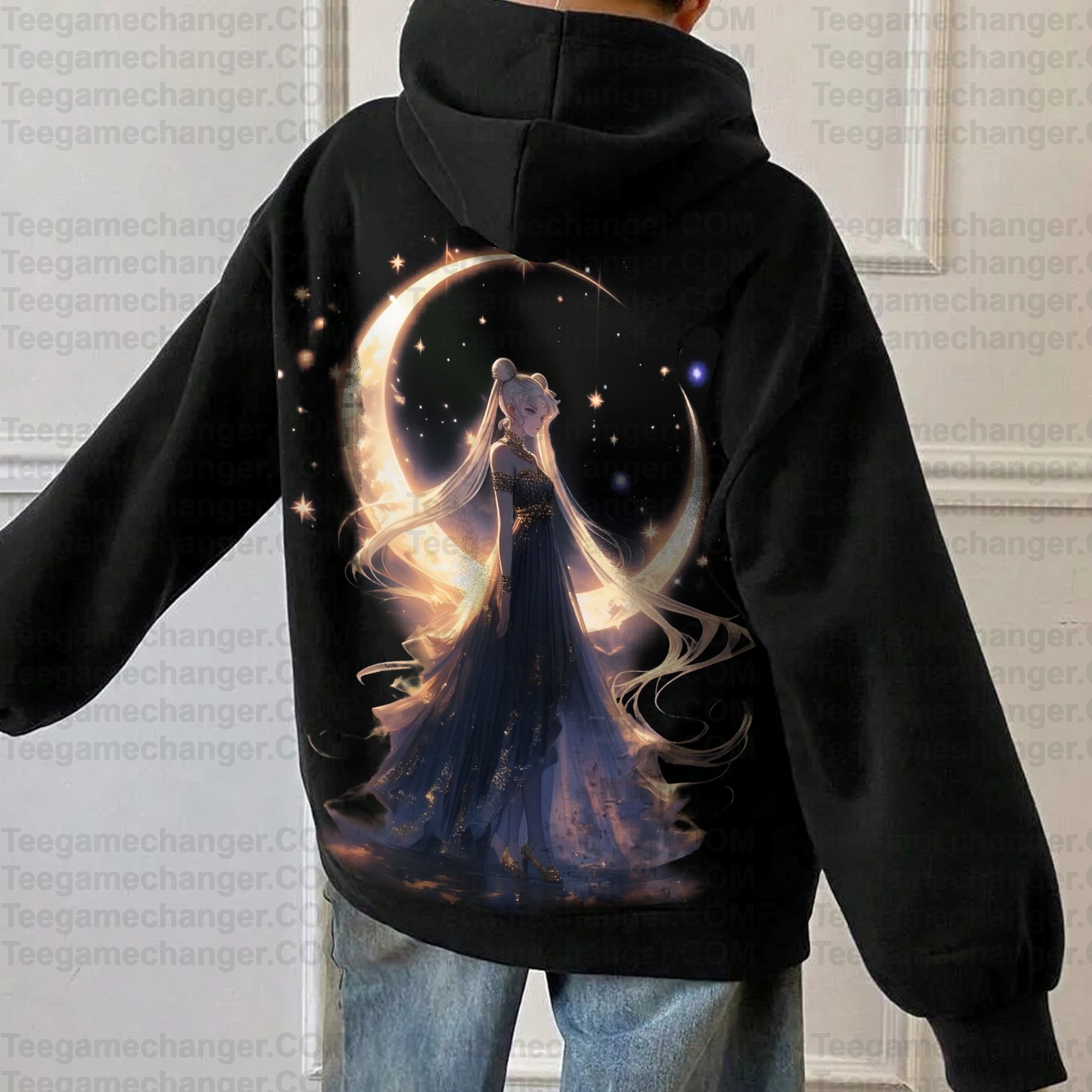 ‘’Sailor Moon " Anime Inspired Vintage Hoodie