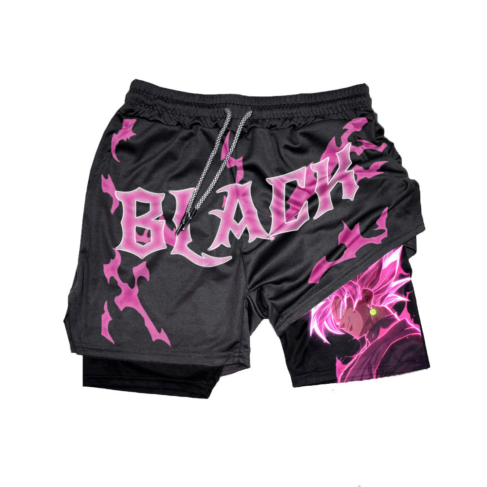 Anime Gym Performance Shorts