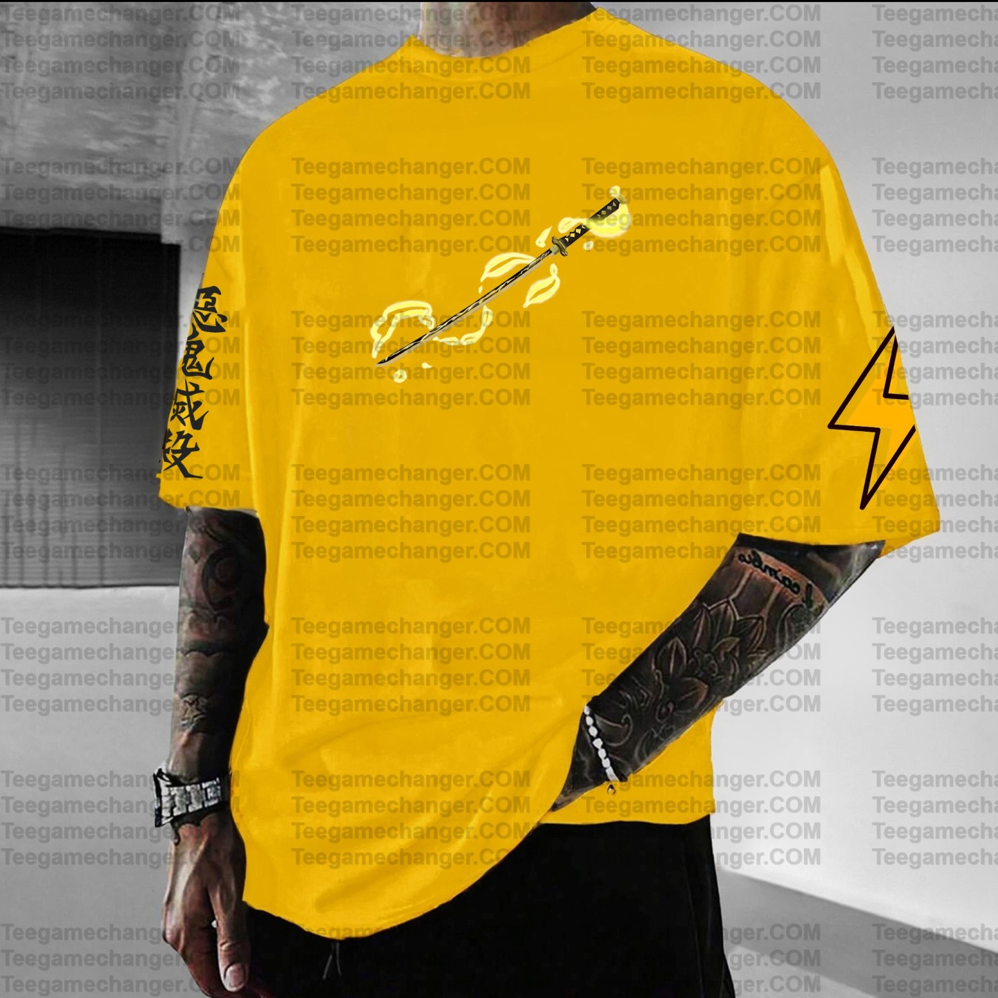 Unisex Anime Inspired Vintage T-Shirt| KNY