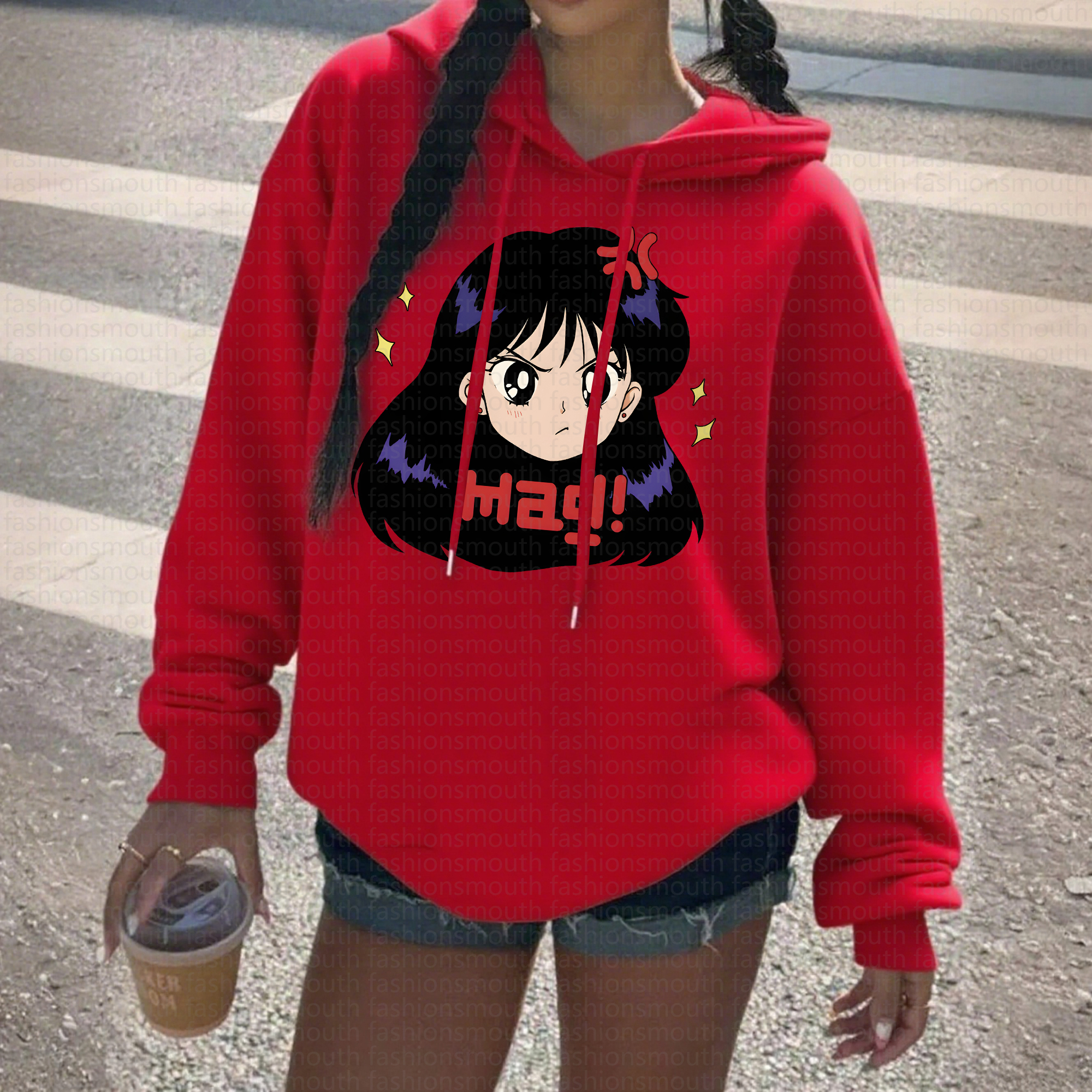 ‘’Sailor Moon" Anime Inspired Vintage Hoodie