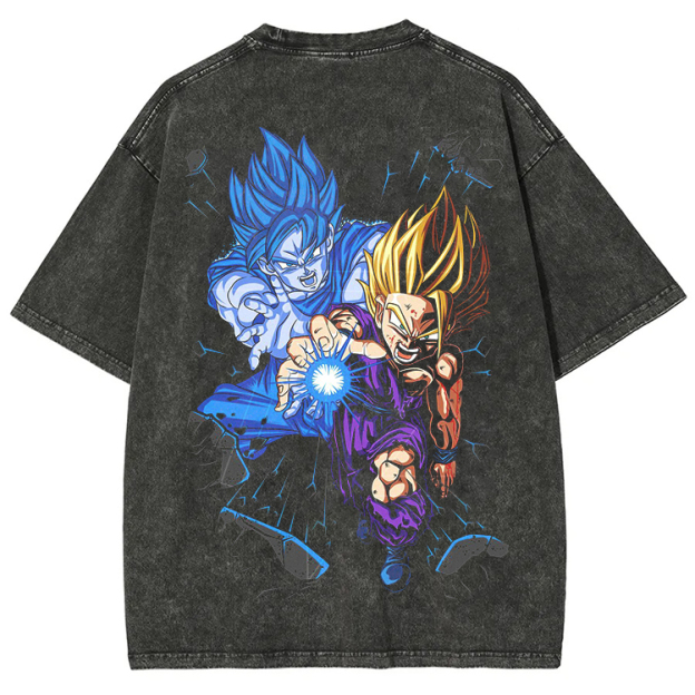 Dragon Ball  “Goku Fierce Battle” Vintage washed Tee