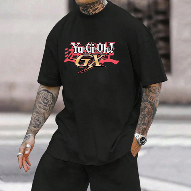 Unisex "Yu-Gi-Oh!" Game Anime Graphic Print T-Shirt