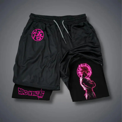 Unisex Casual Anime Streetwear Shorts 