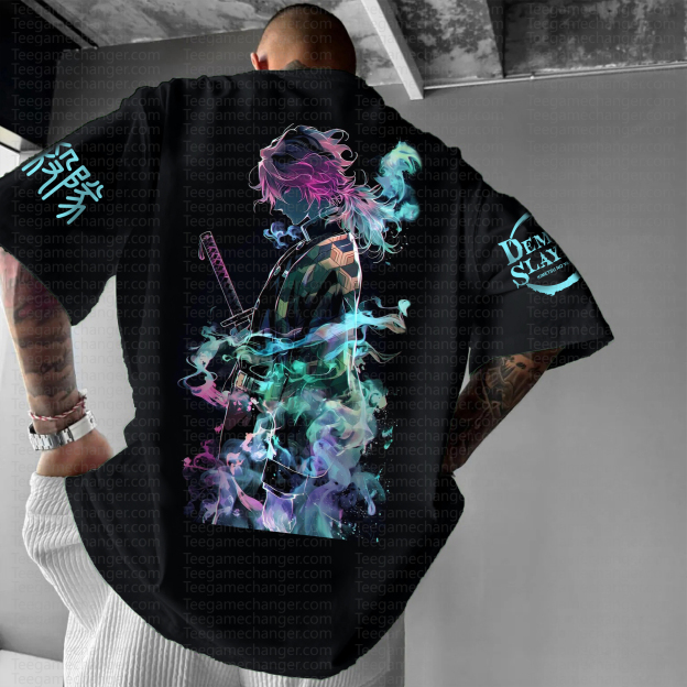 Unisex "Demon slayer" Anime Inspired Vintage T-Shirt