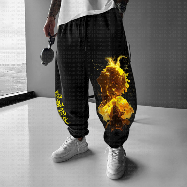 Unisex “Demon slayer” Casual Streetwear Pants