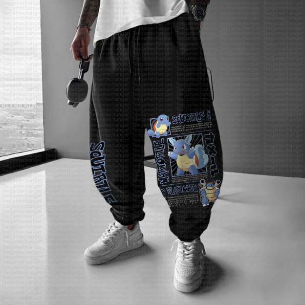 Unisex “Pokémon” Casual Anime Streetwear Pants