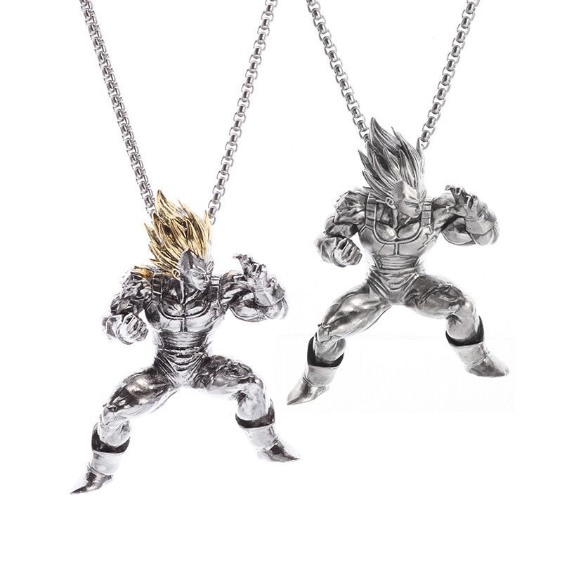 Unisex Anime Character Alloy Necklace-Teegamechanger