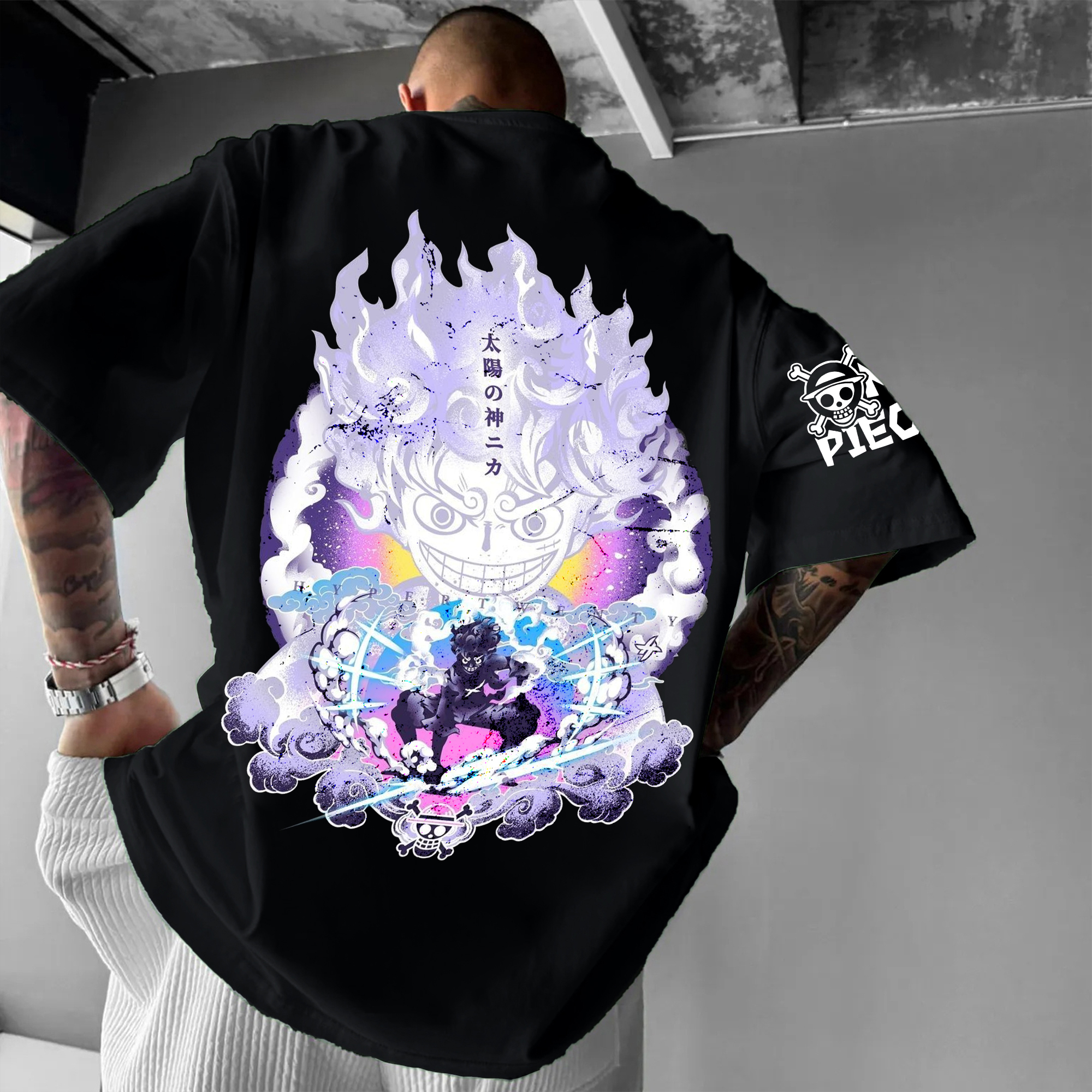 Unisex Fit Vintage T-Shirt丨Luffy Gear 5