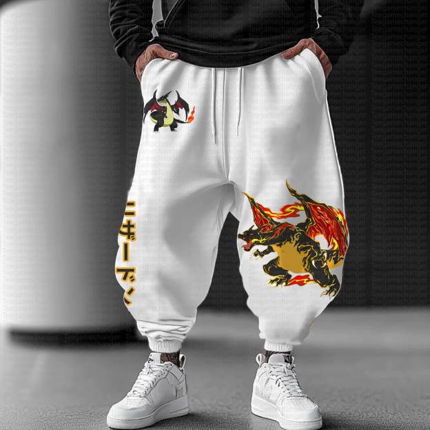 Unisex  “Pokémon” Casual Anime Streetwear Pants