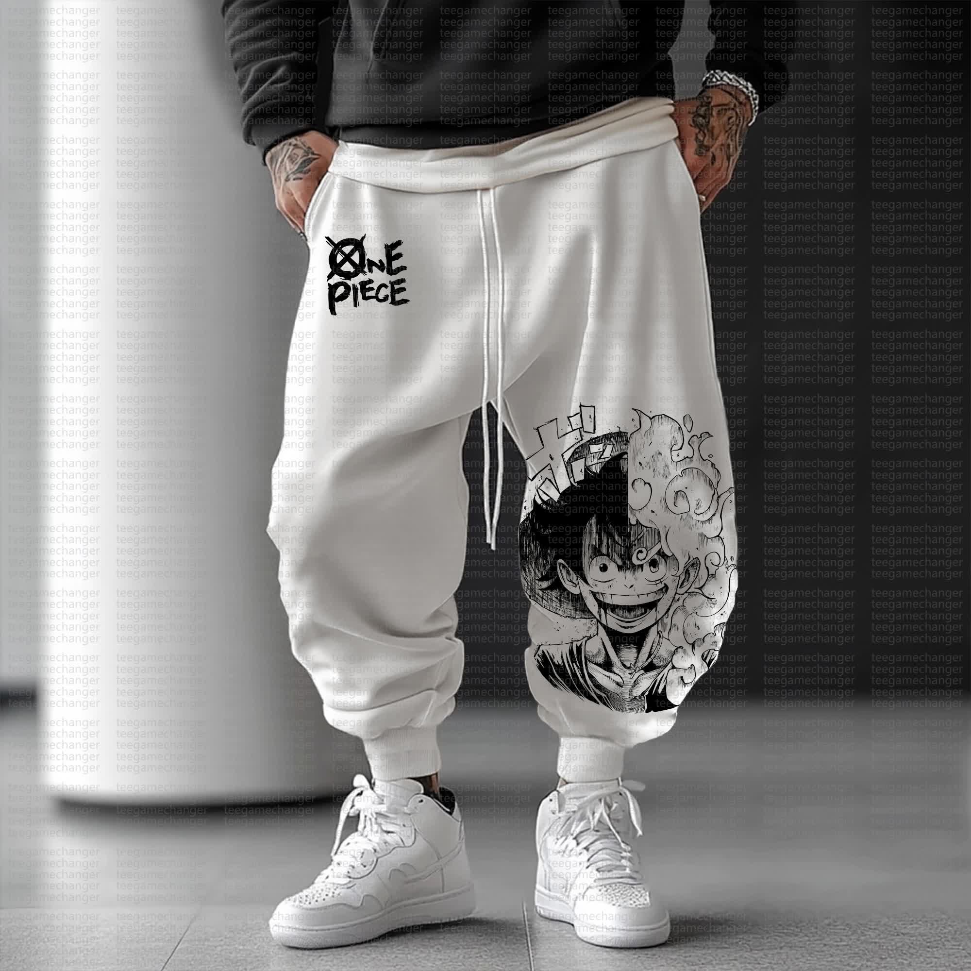 Unisex Anime Printed  Pants丨 One Piece