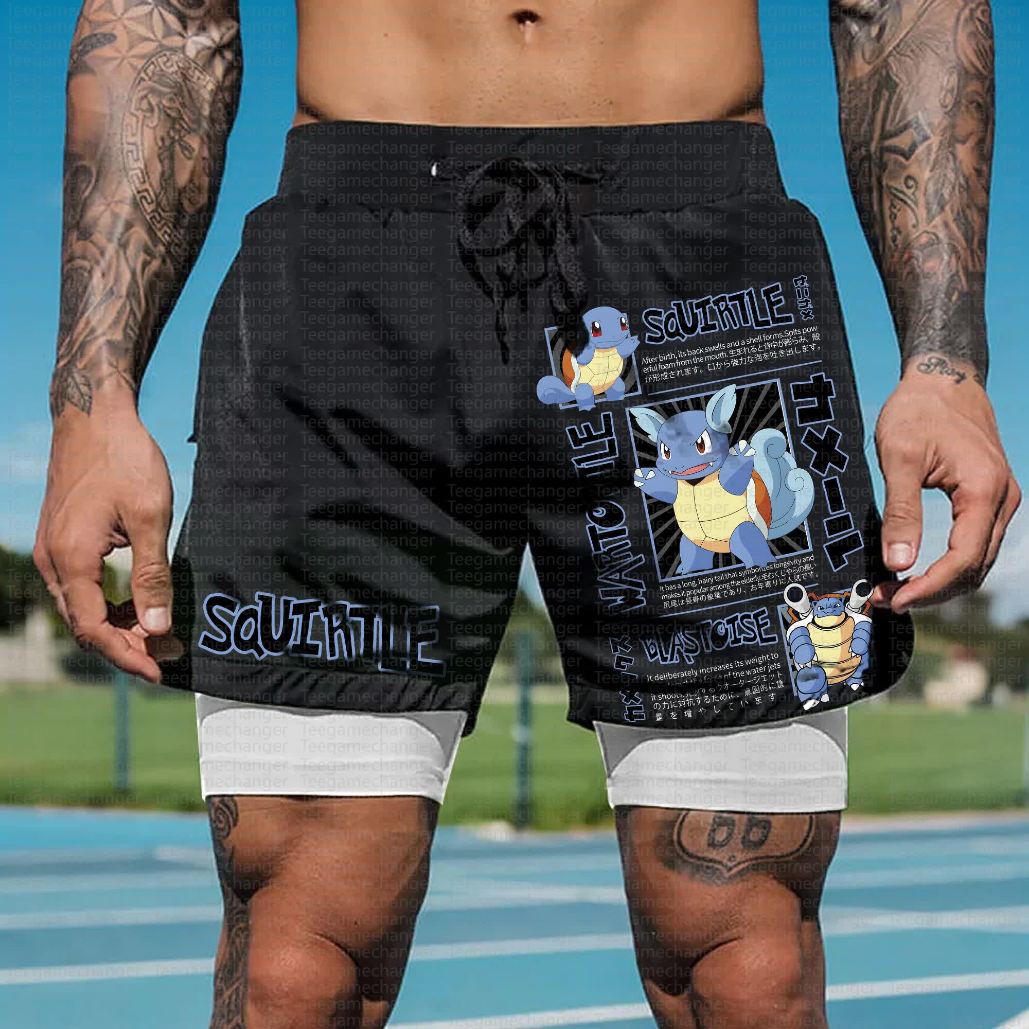 Unisex “Pokémon” Casual Anime Streetwear Shorts