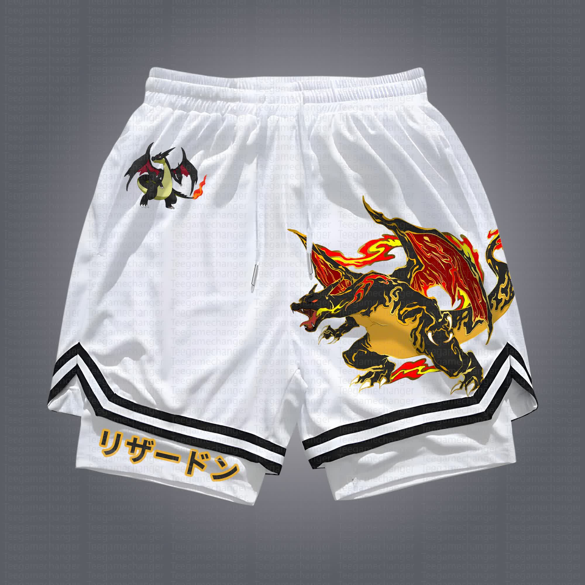 Unisex  “Pokémon” Casual Anime Streetwear Shorts