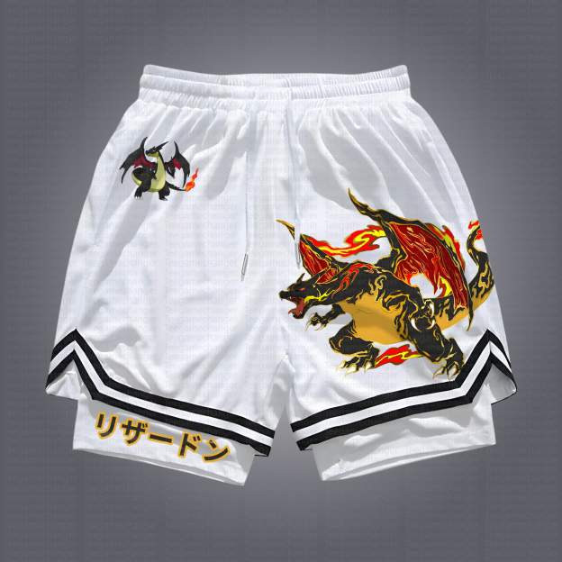 Unisex  “Pokémon” Casual Anime Streetwear Shorts