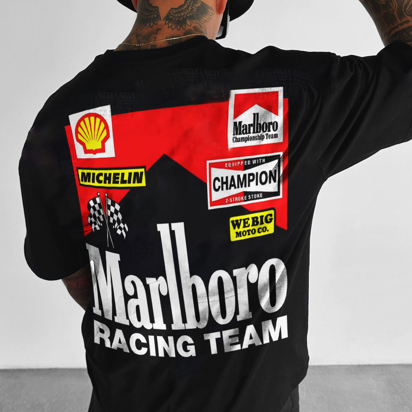 Unisex Oversized Racing T-shirt