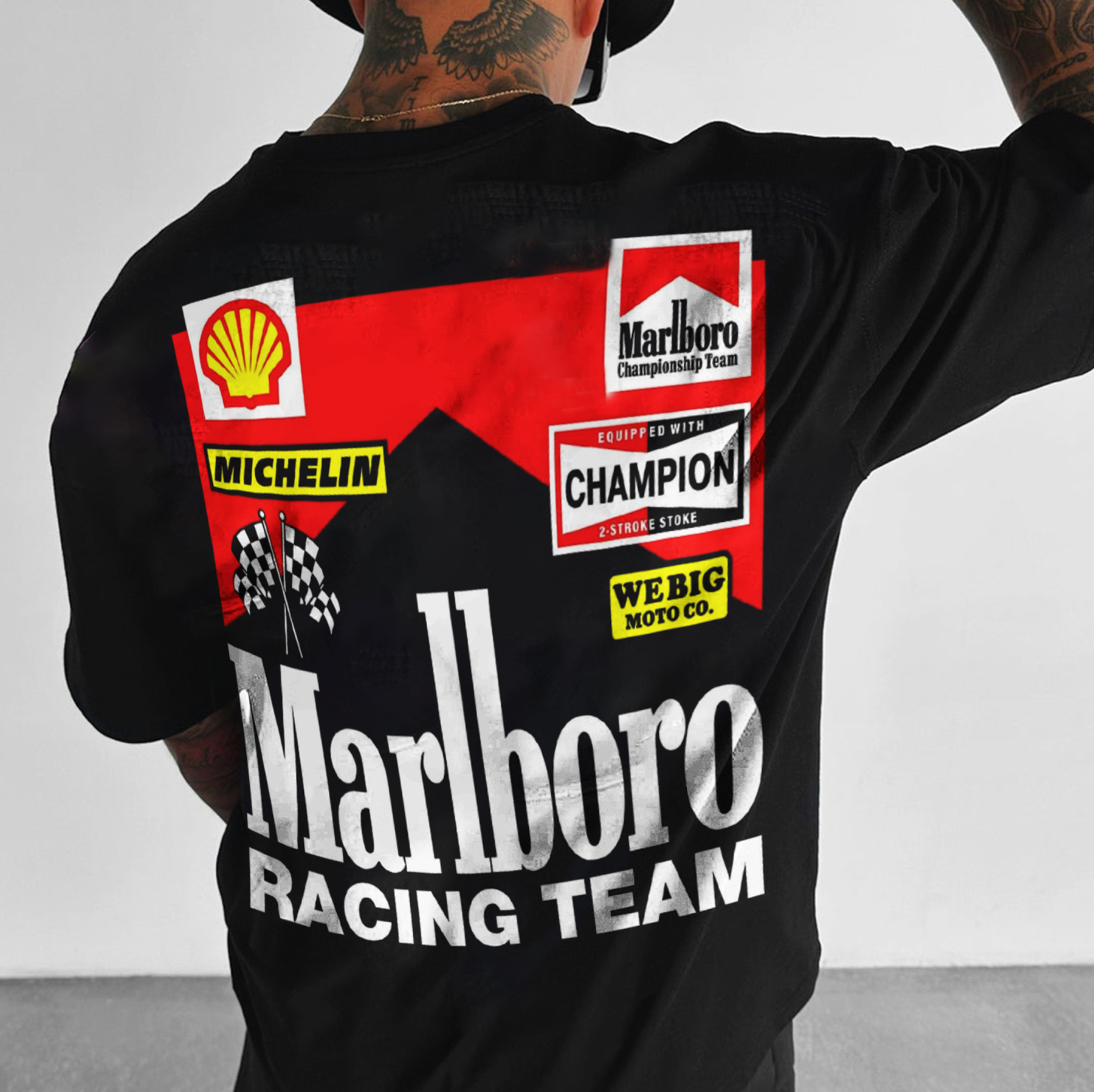 Unisex Oversized Racing T-shirt