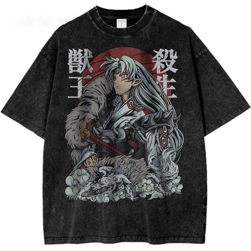 Vintage Washed Tee丨InuYasha