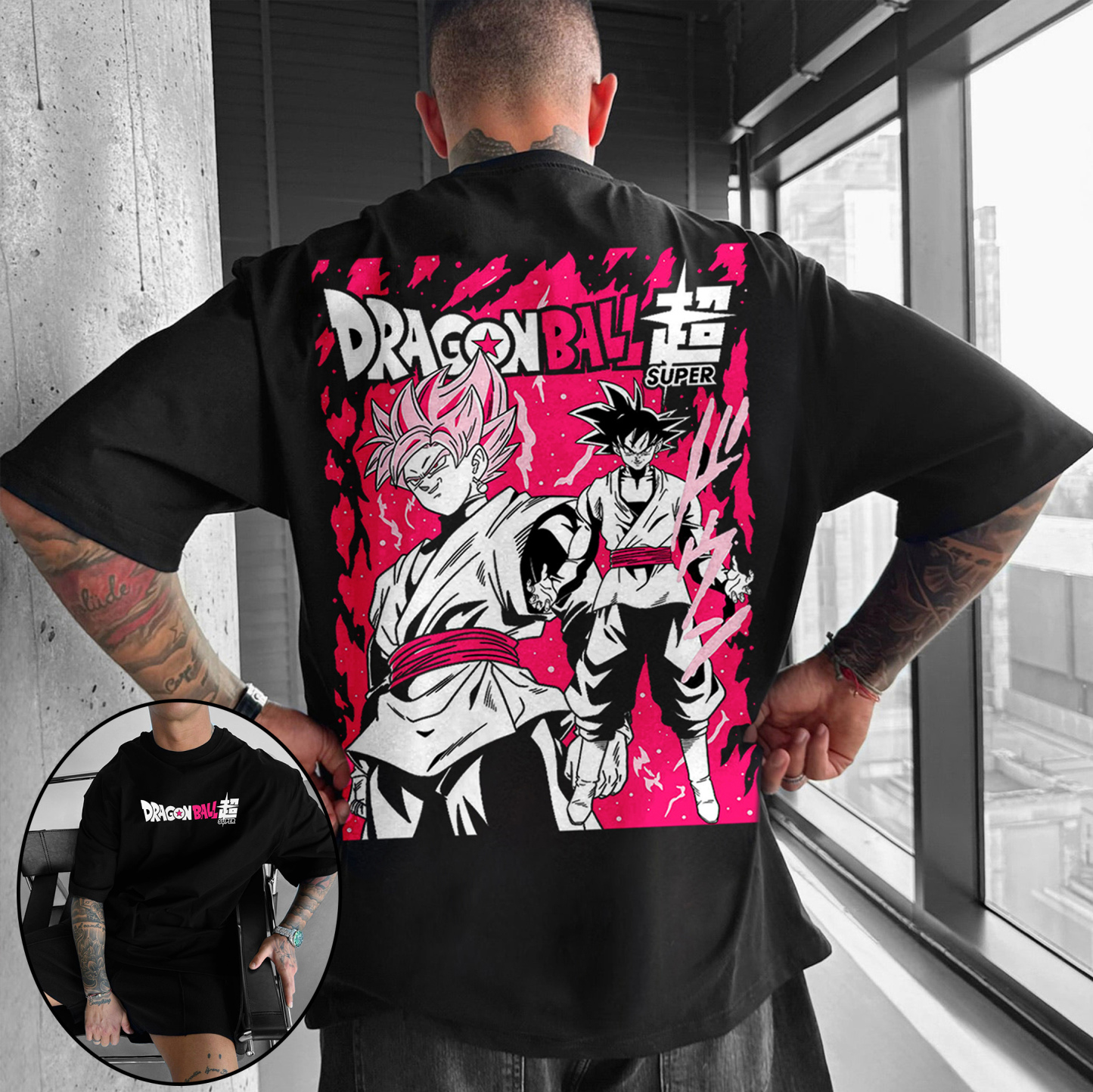 Oversize Dragon Ball T-shirt