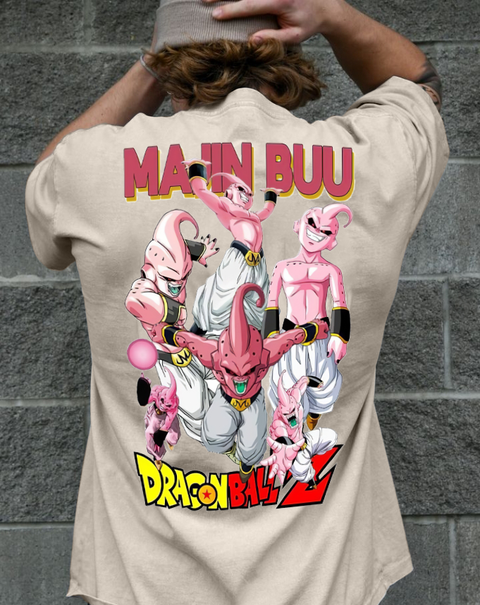 Main Buu Vintage Washed Tee丨Dragon Ball Z