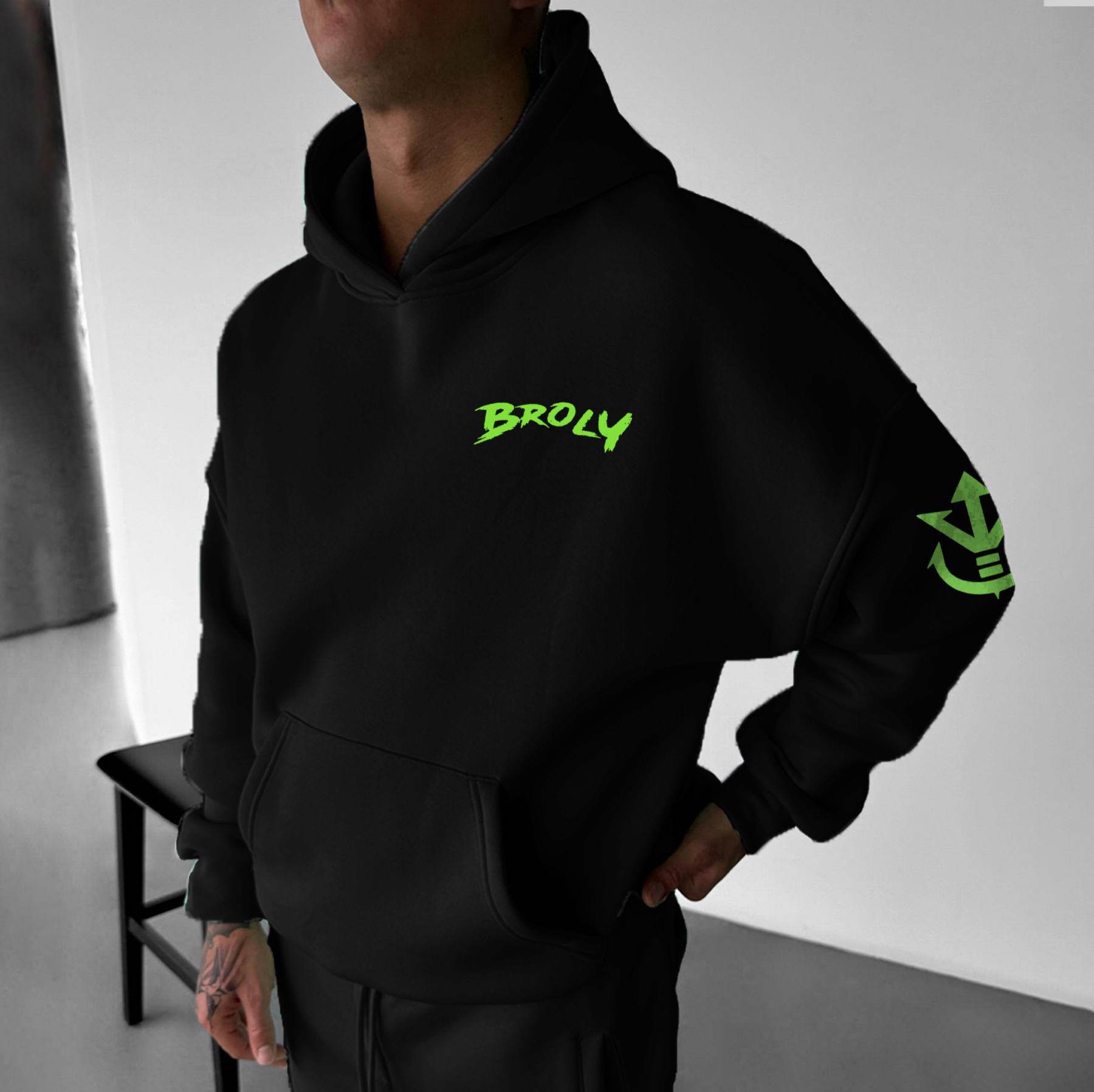 Unisex Anime Casual Oversized Hoodie-Teegamechanger