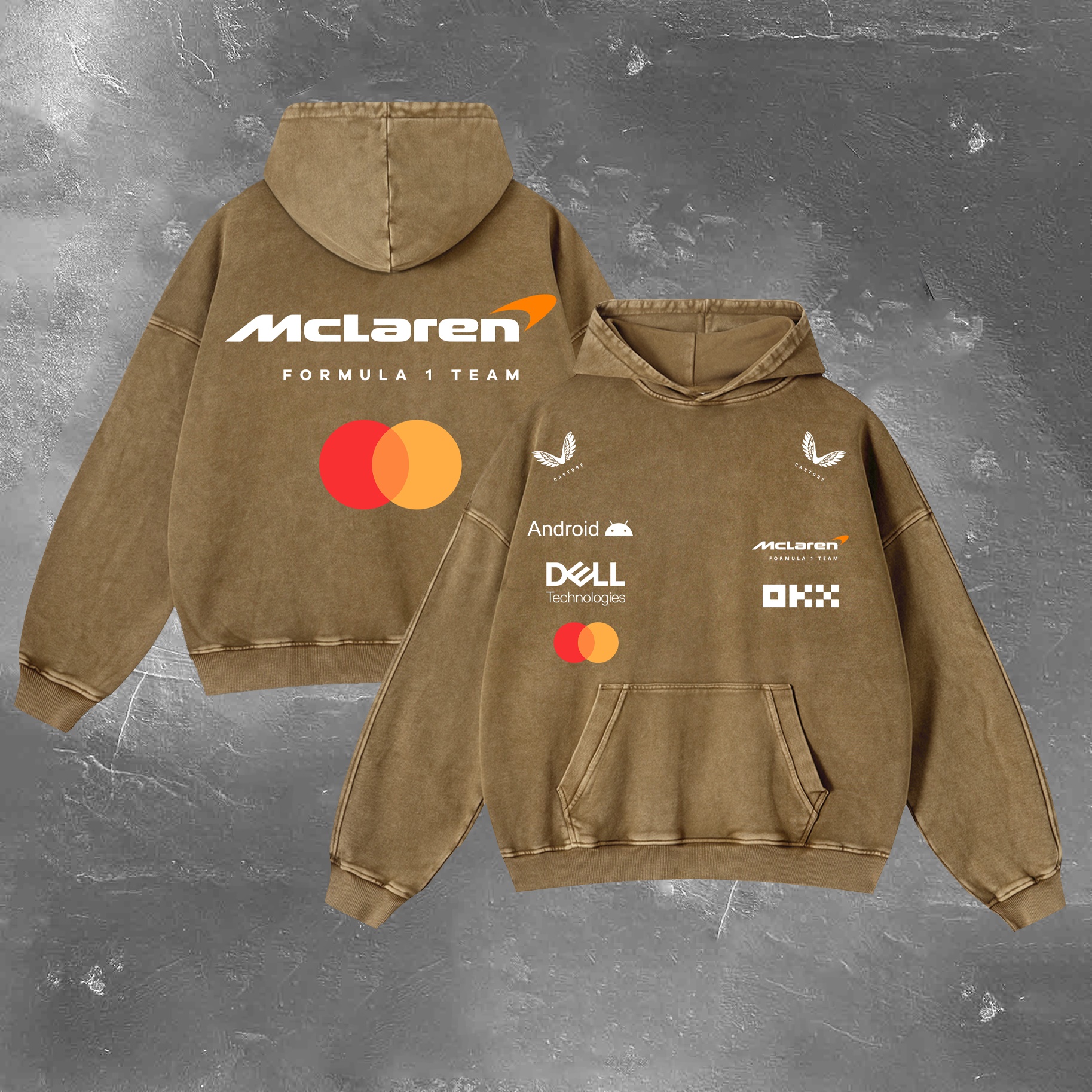 Racing Legend Vintage Washed Hoodie 10