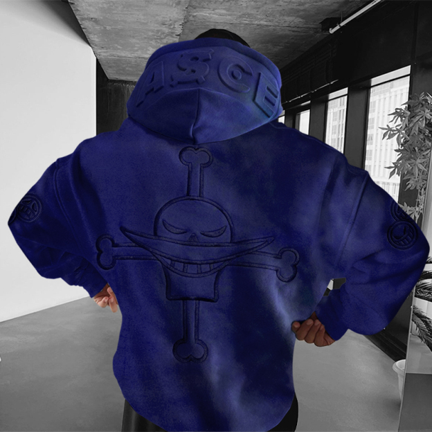 Oversize "" Print Hoodie-Teegamechanger