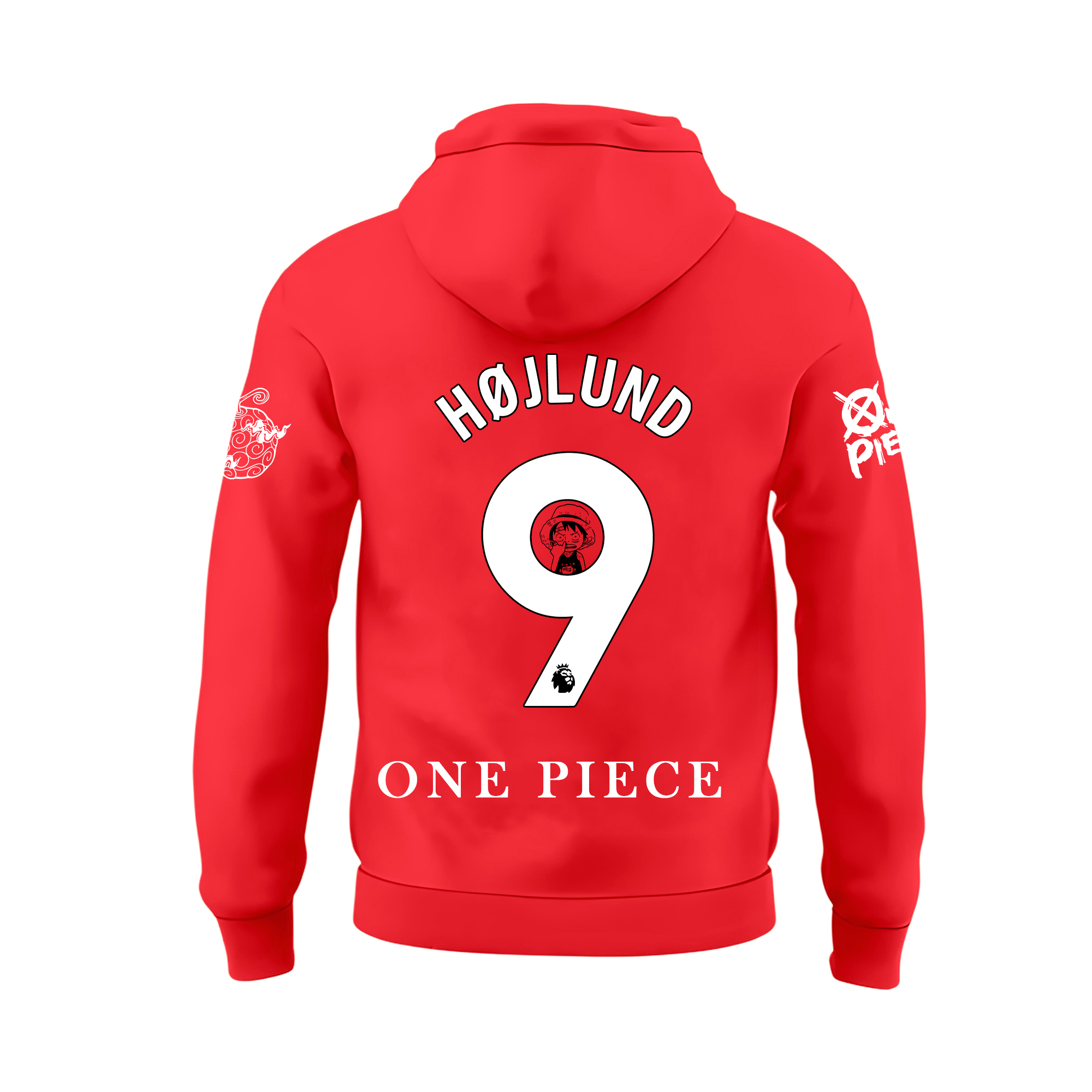 Unisex Retro Hoodie丨Manchester United x One Piece