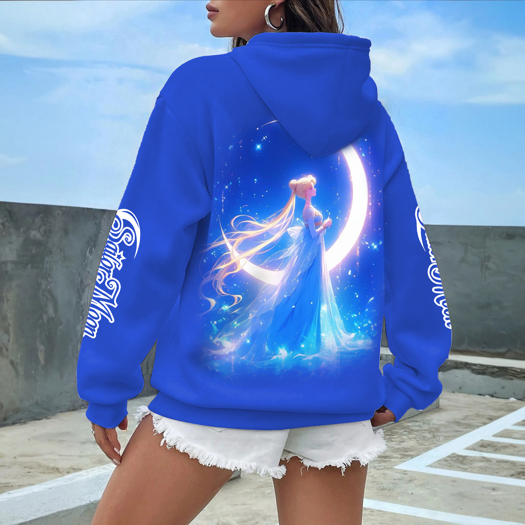 ‘’Sailor Moon" Anime Inspired Vintage Hoodie