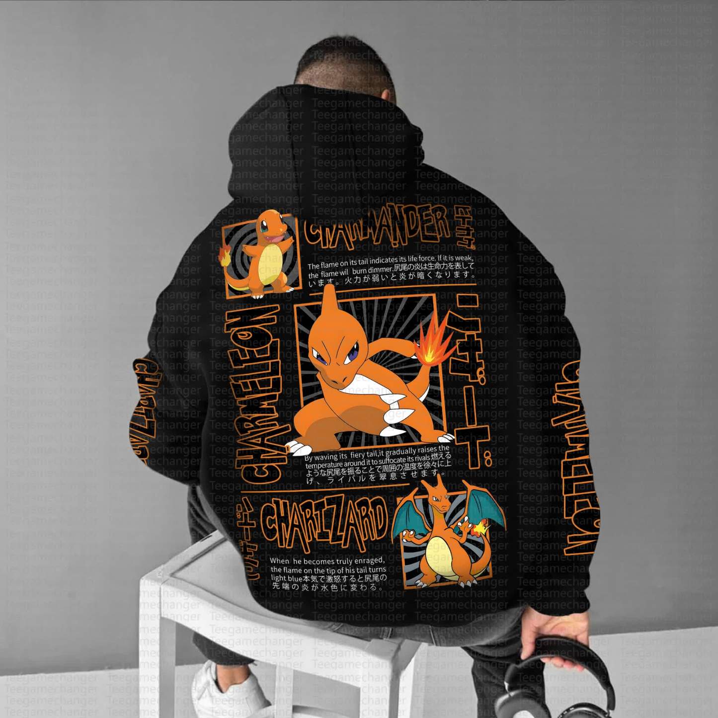Unisex “Pokémon” Anime Graphic Streetwear Vintage Hoodie