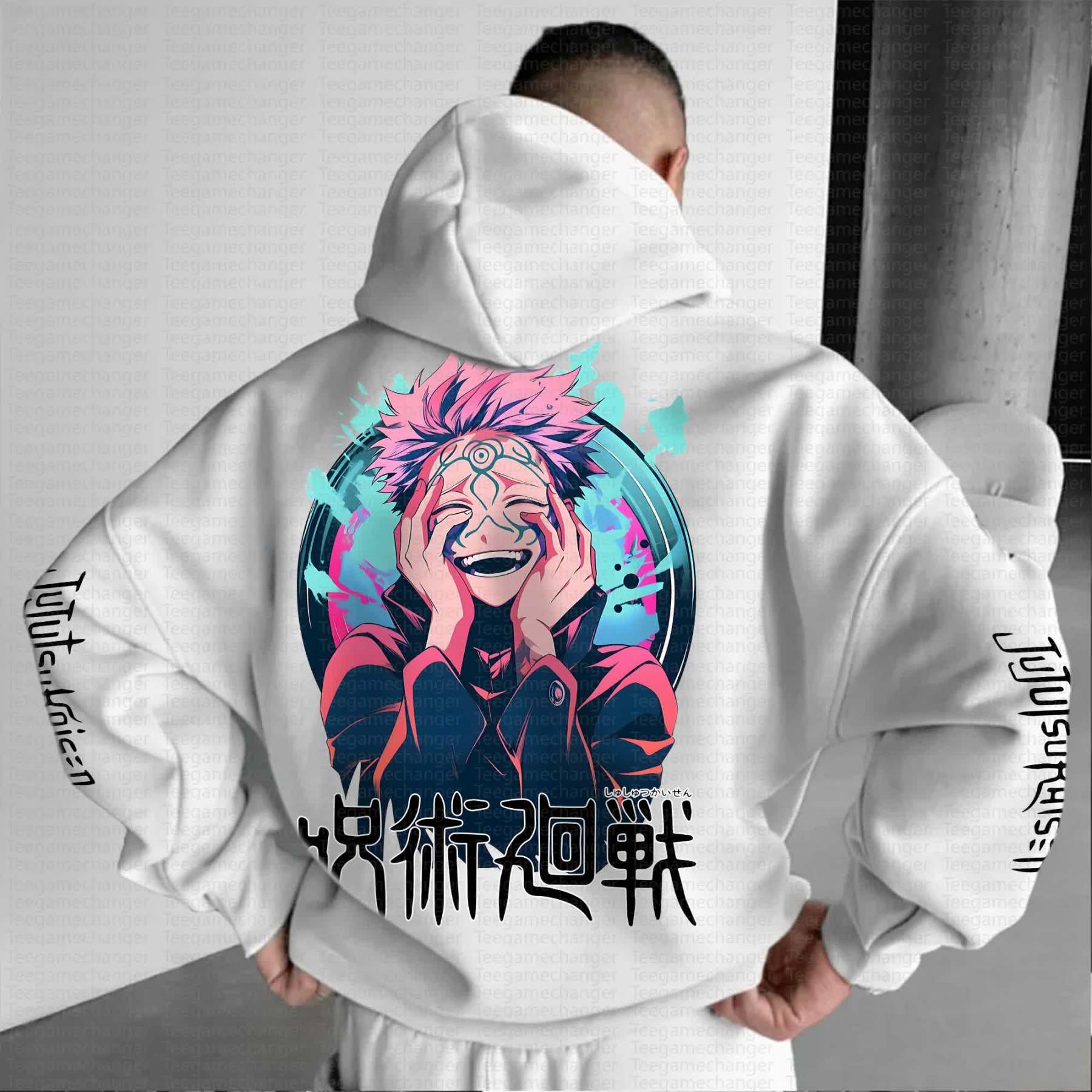 Unisex Anime Graphic Streetwear Vintage Hoodie丨Demon Slayer X Pokémon
