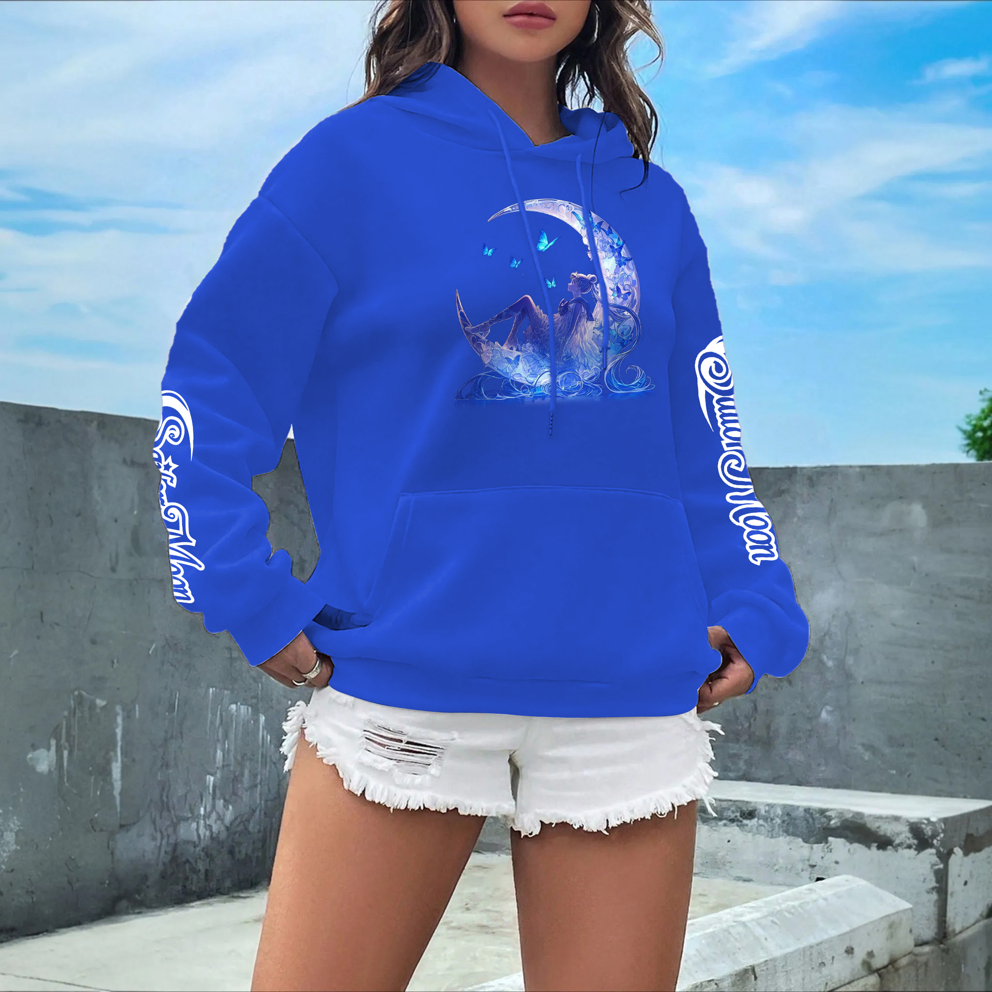 ‘’Sailor Moon" Anime Inspired Vintage Hoodie