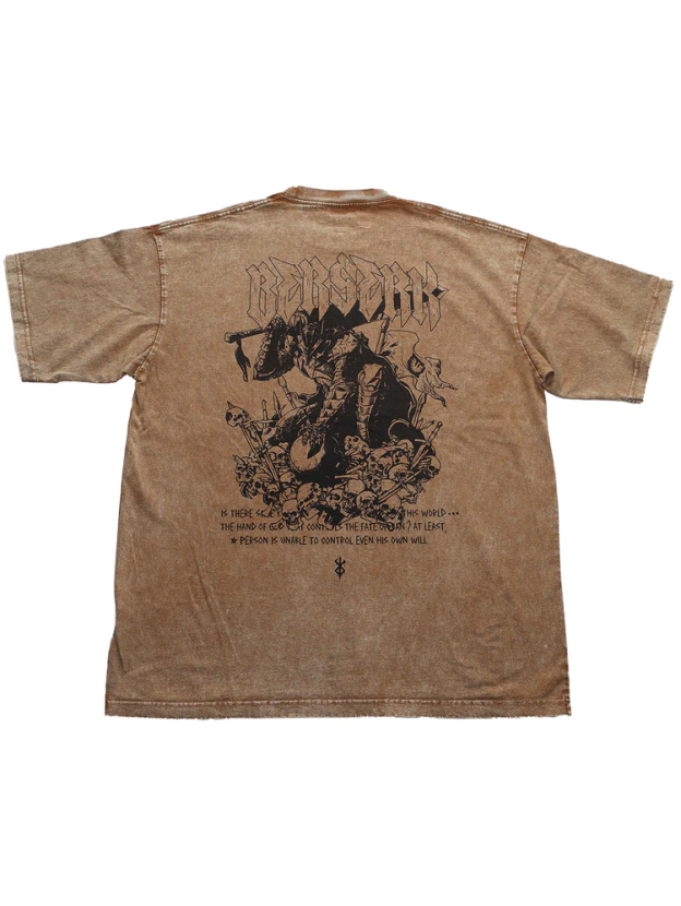 Unisex Vintage T-shirt丨Berserk