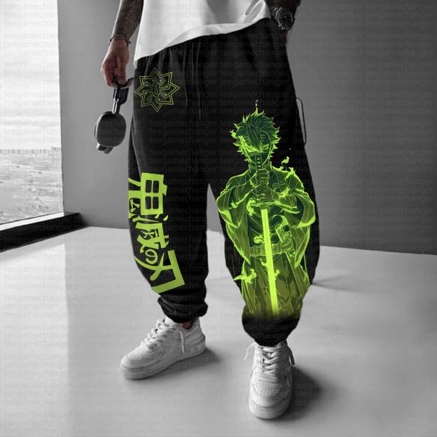 Unisex Anime Inspired Vintage Pants丨Demon Slayer