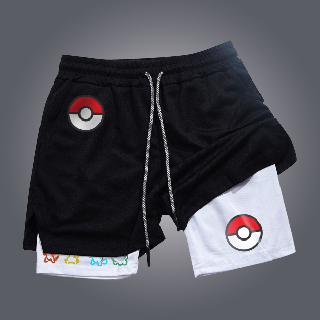 Unisex Casual Anime Streetwear Shorts