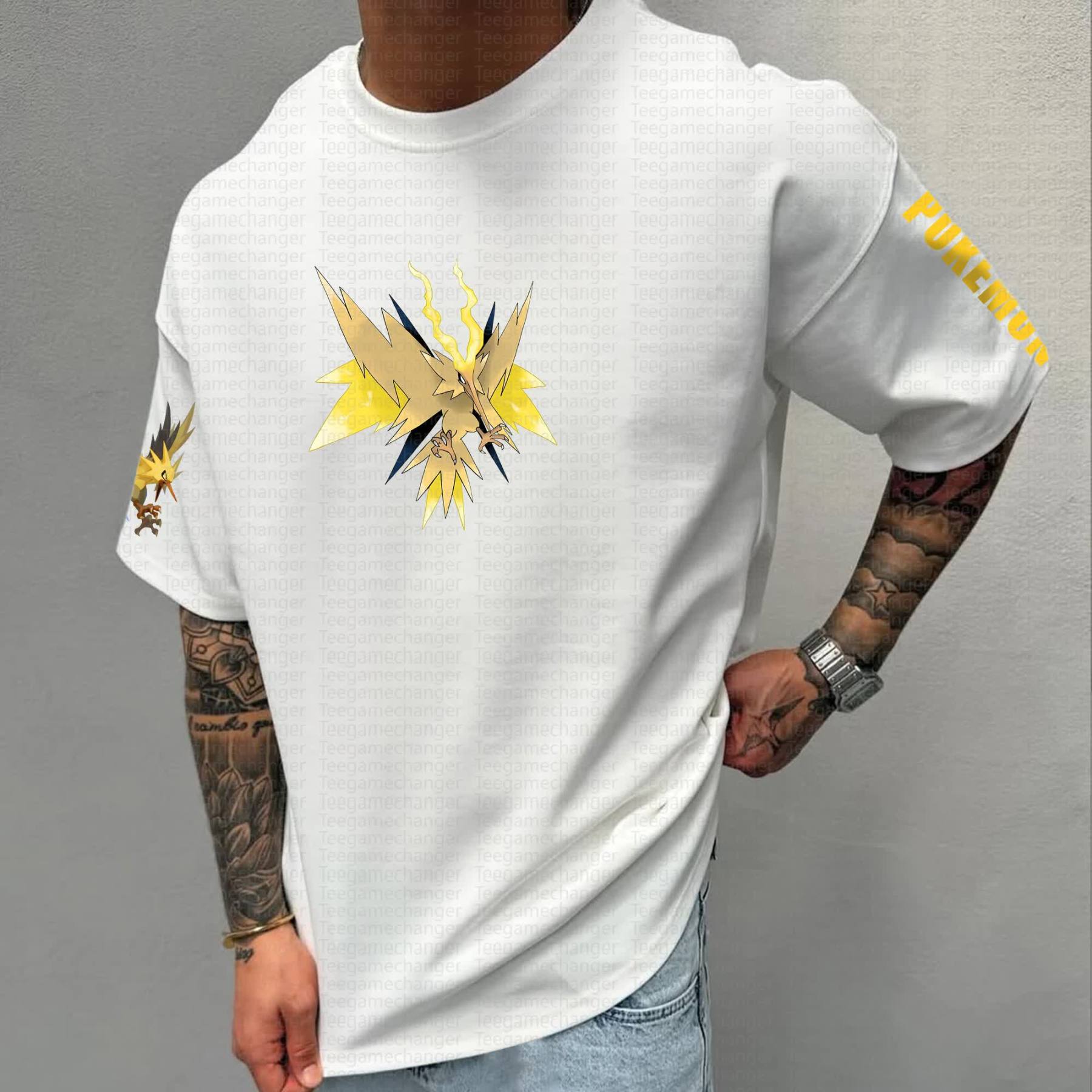 Unisex  "Pokémon" Anime Inspired Vintage T-Shirt