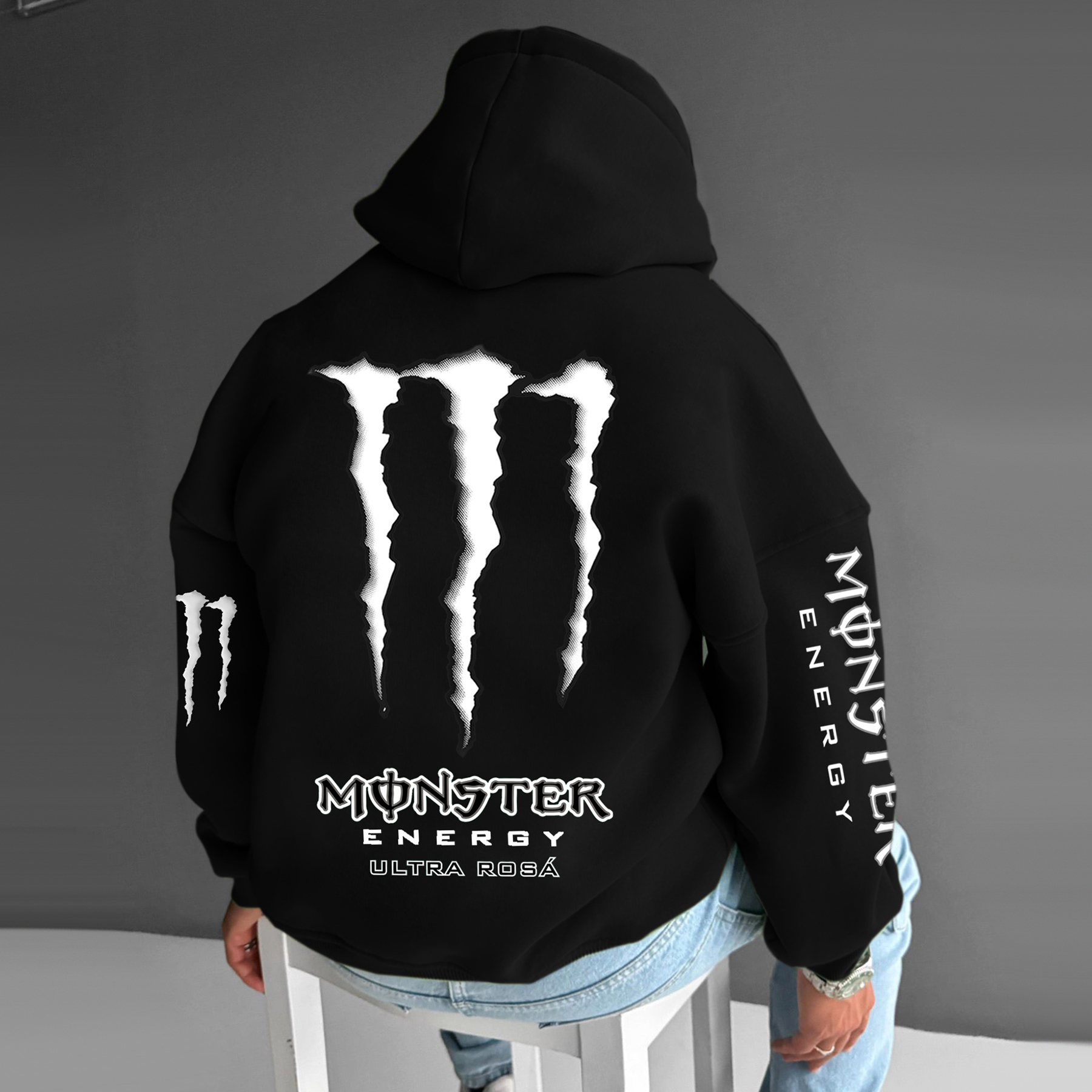 Oversize Energy Drink Style Hoodie