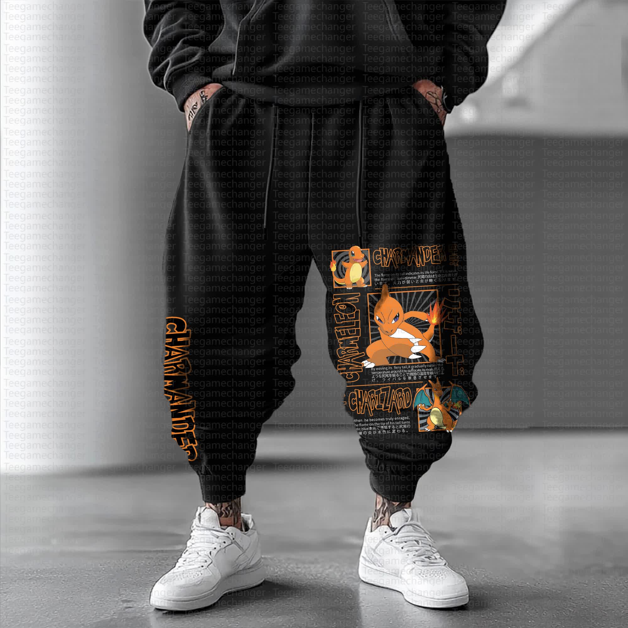 Unisex “Pokémon” Casual Anime Streetwear Pants