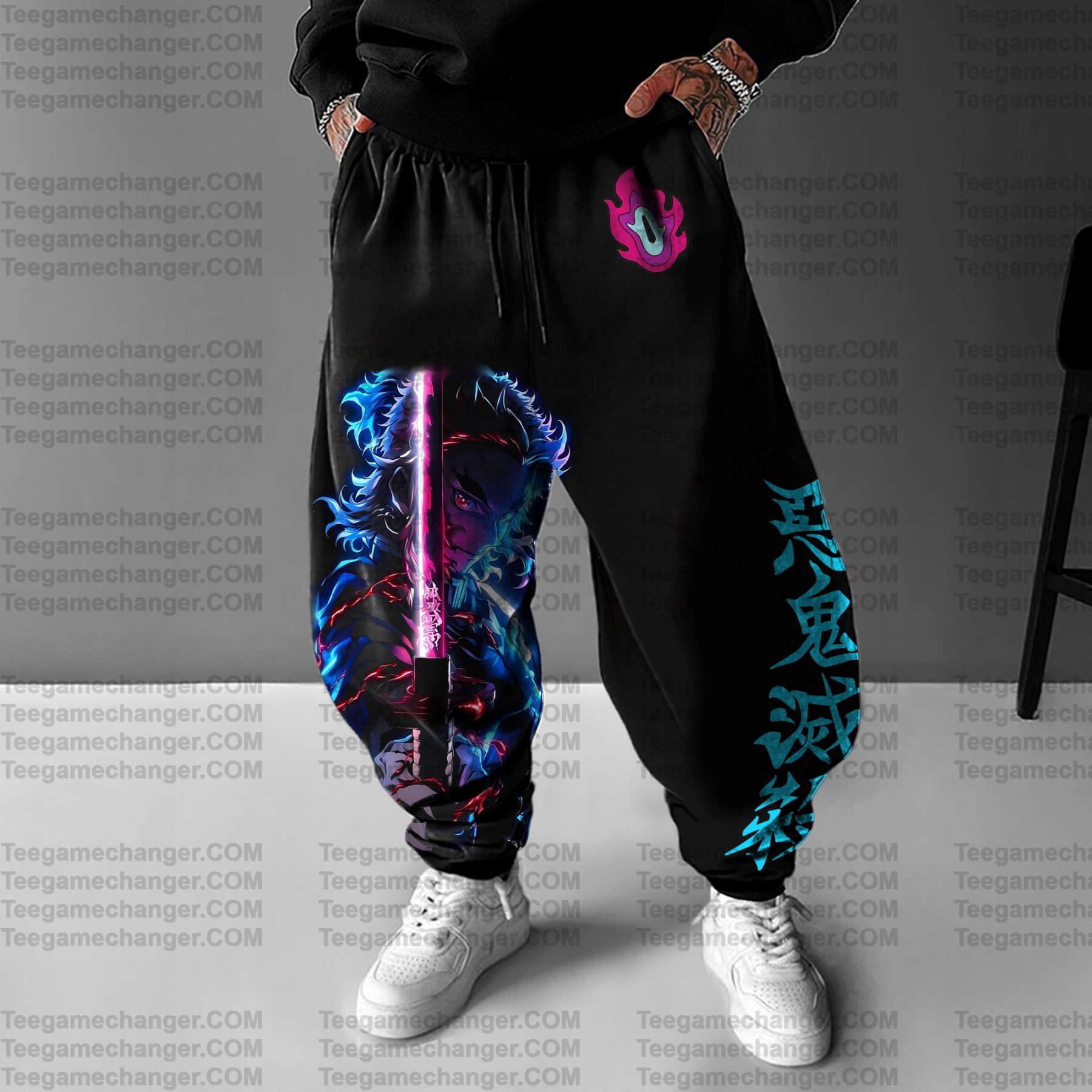 Unisex “ WARHAMMER” Casual Streetwear Pants