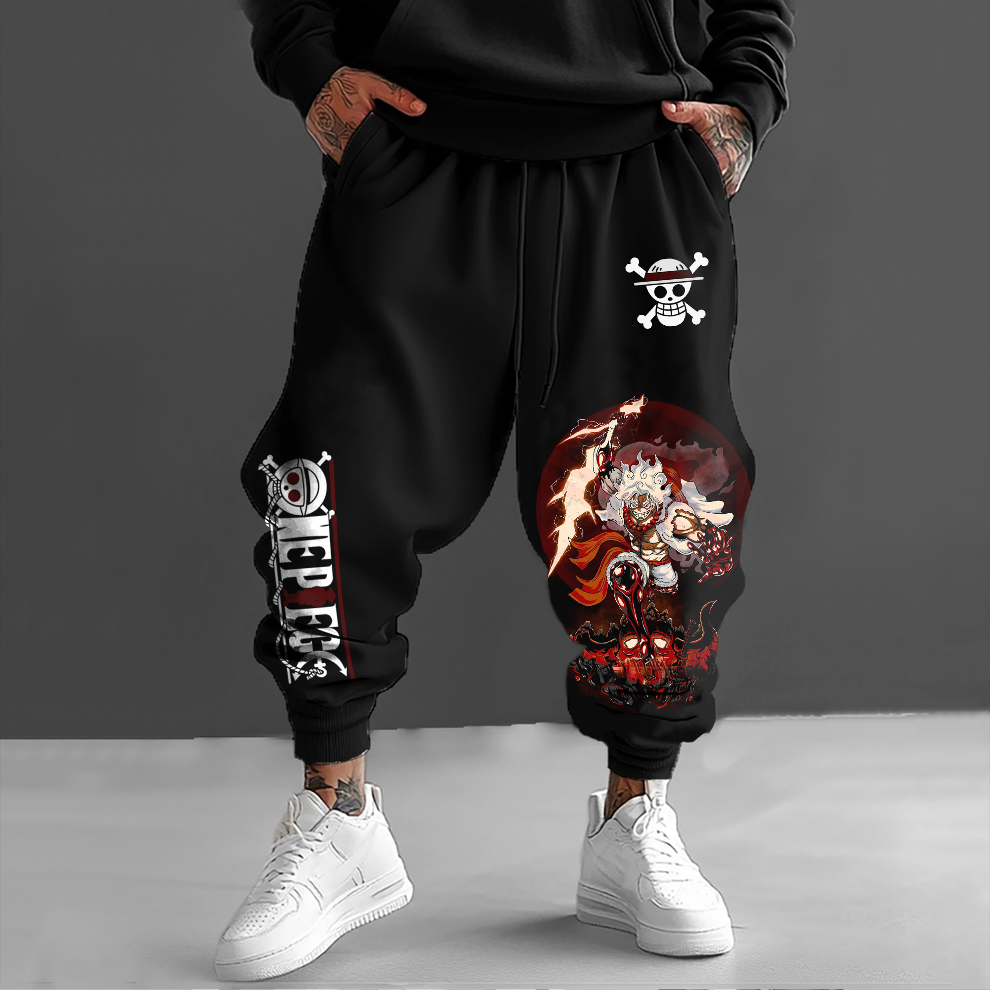 Unisex “One Piece” Anime Print  Casual Oversized Hoodie