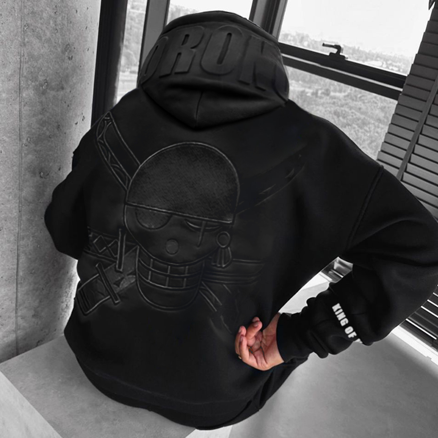 Oversize Print Hoodie-Teegamechanger