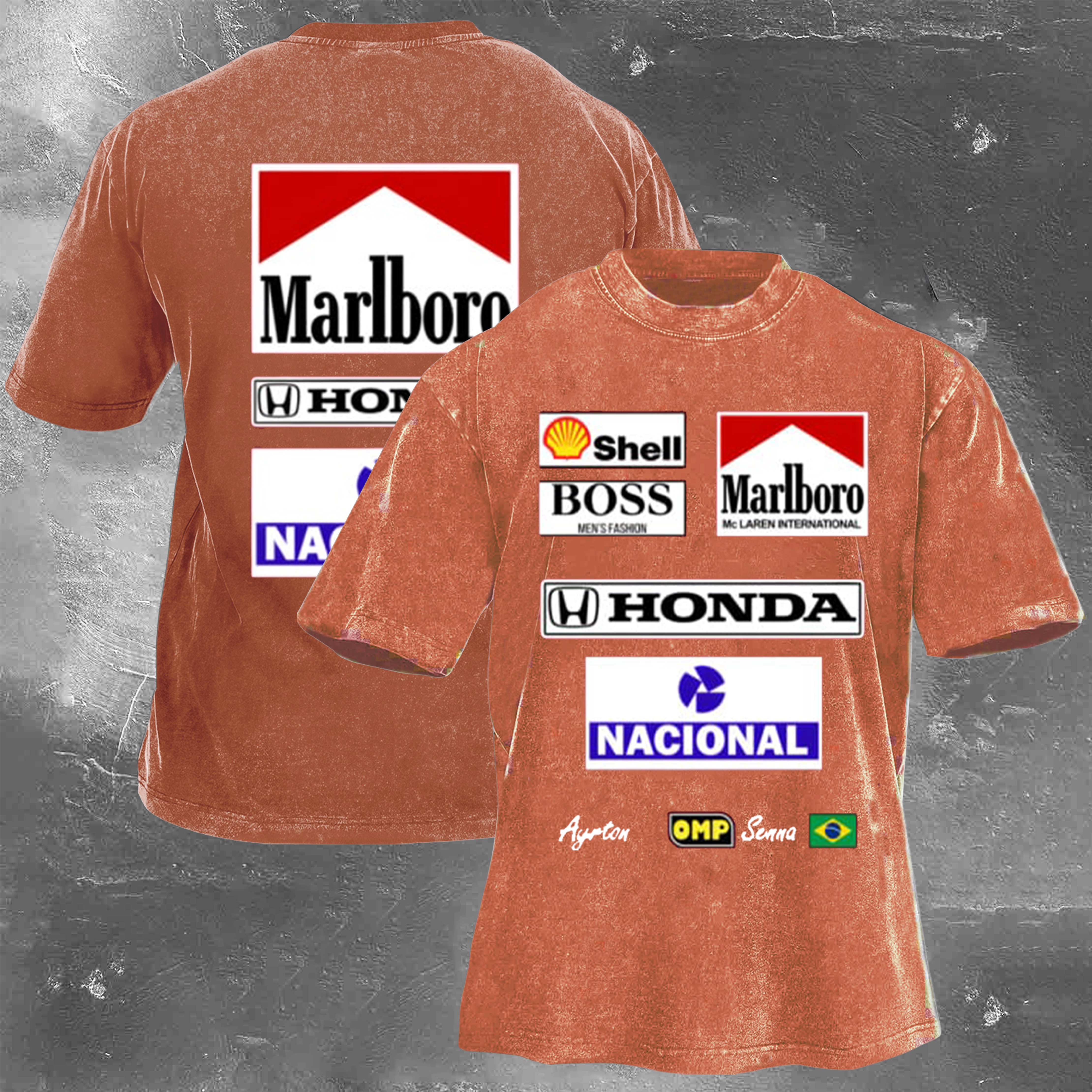 Racing Legend Vintage Washed Tee 26
