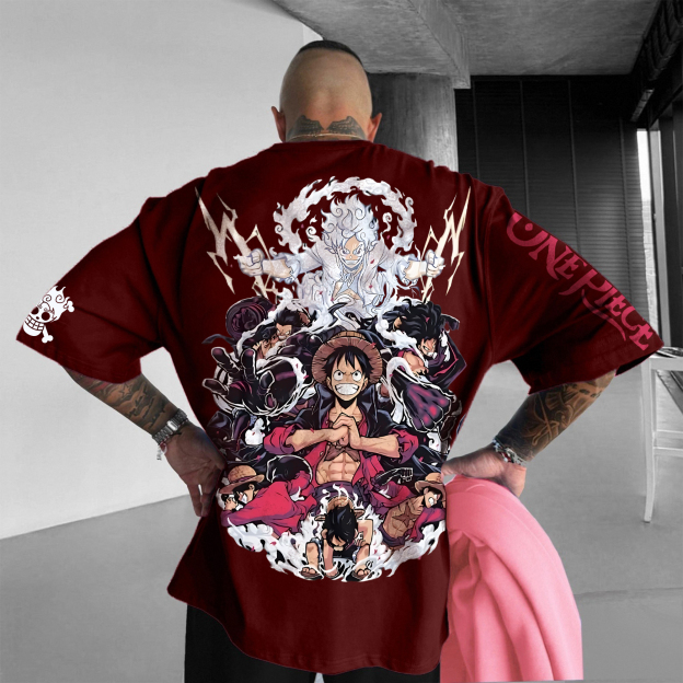 Unisex Anime Inspired Vintage T-Shirt