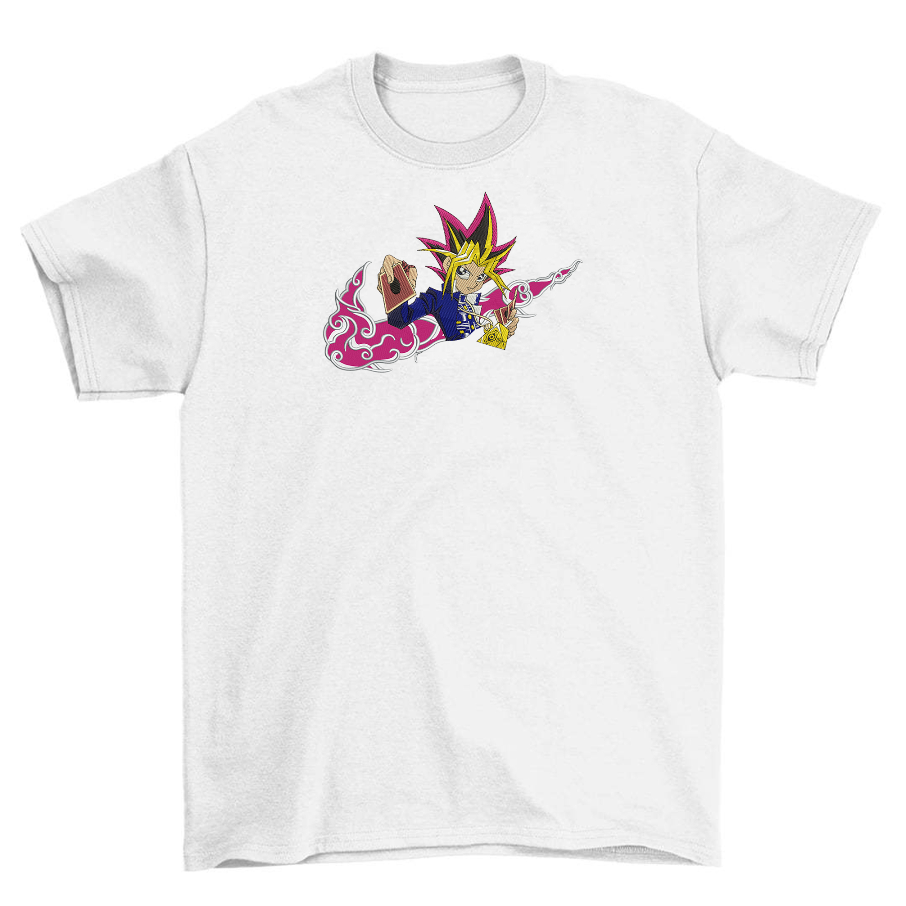 Unisex "Yu-Gi-Oh!" Anime Embroidered Top