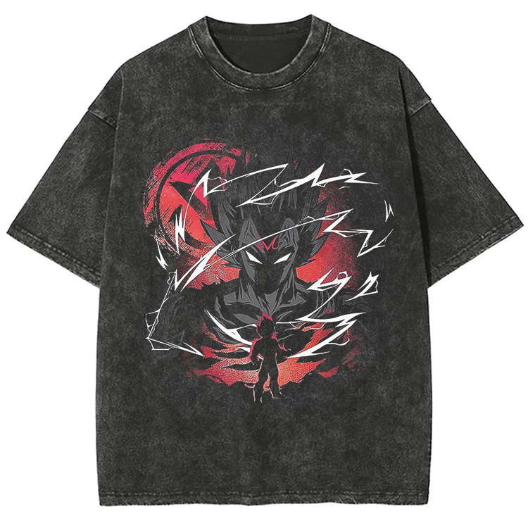 Dragon Ball  “Vegeta” Vintage washed Tee