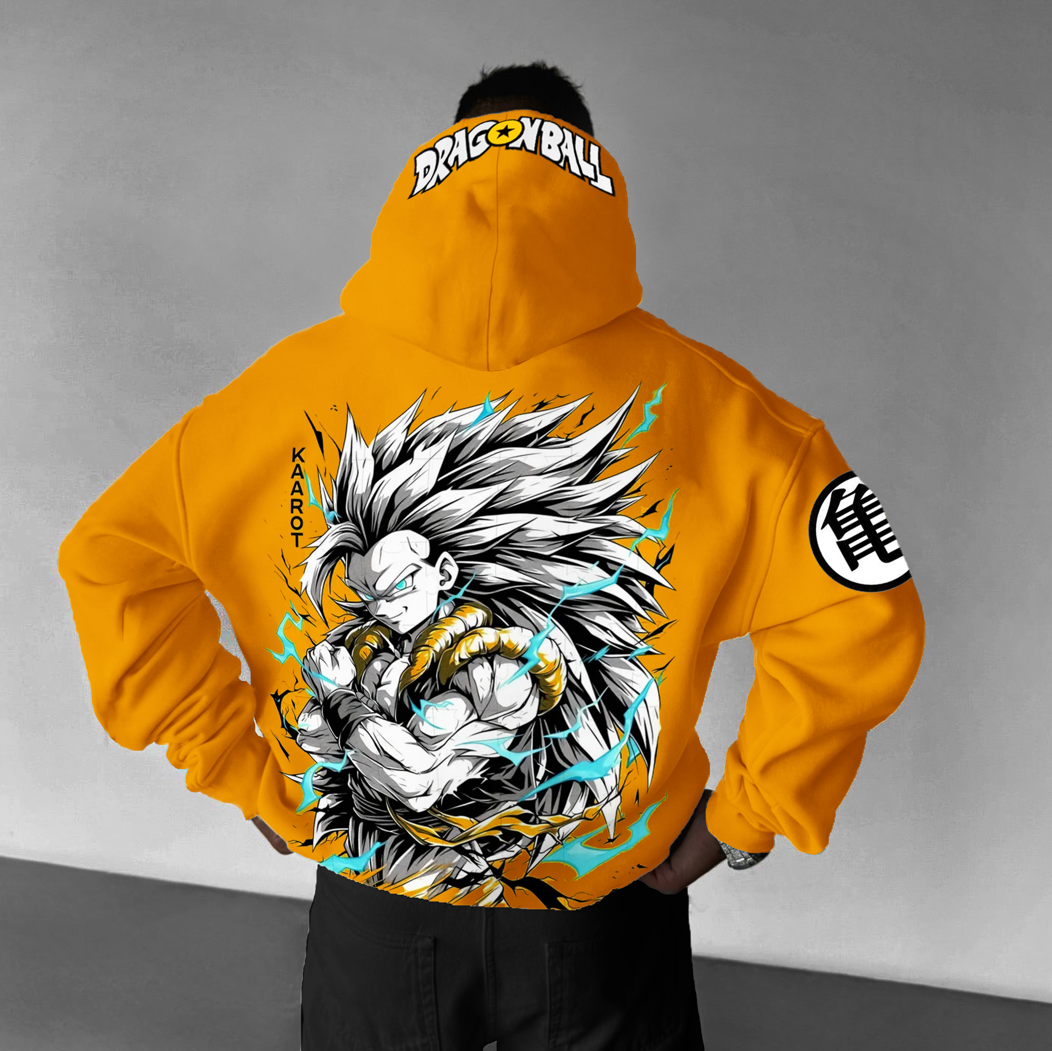 Unisex Oversized Anime Casual Prints Hoodie-Teegamechanger
