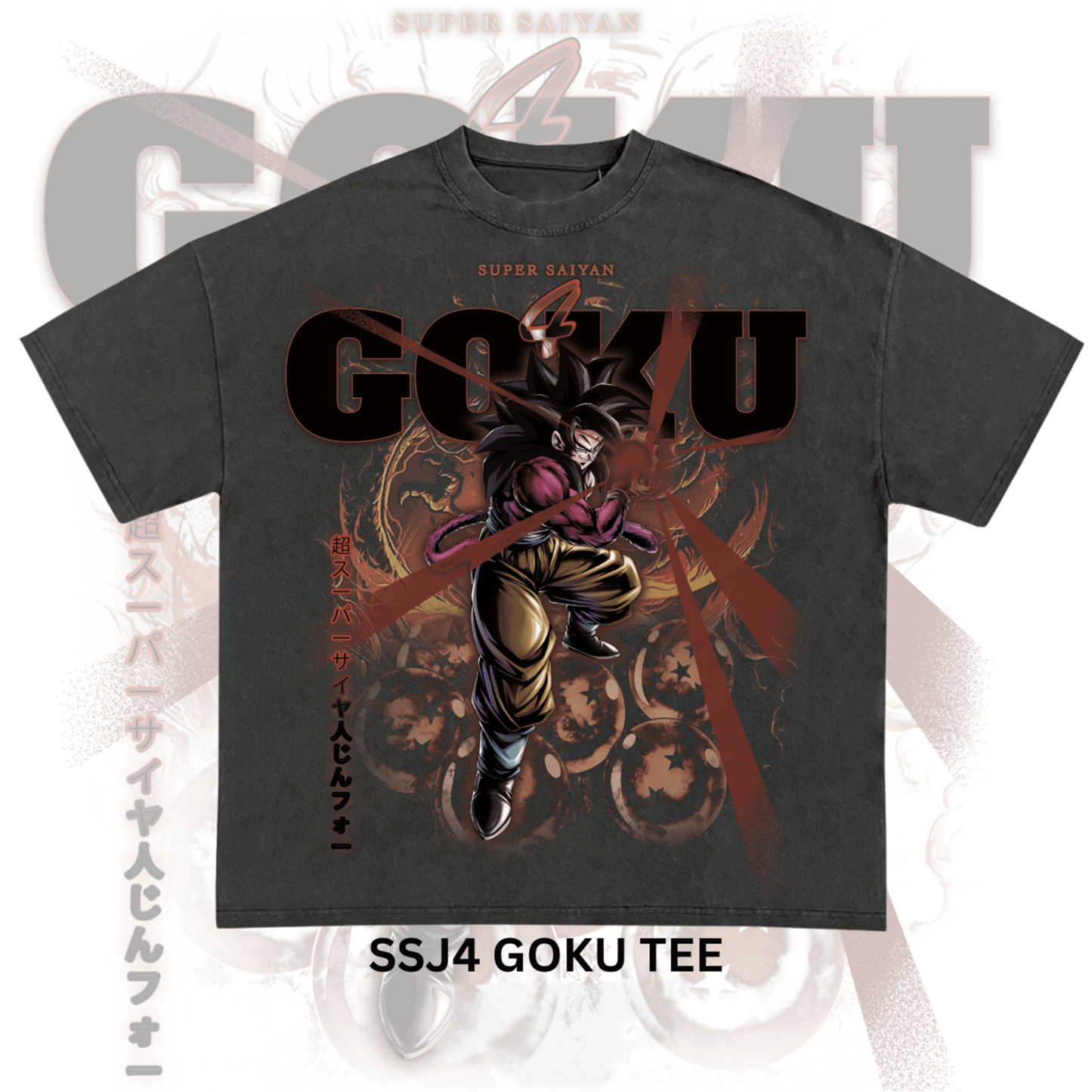 Unisex "Dragon Ball" Anime Graphic Print T-Shirt