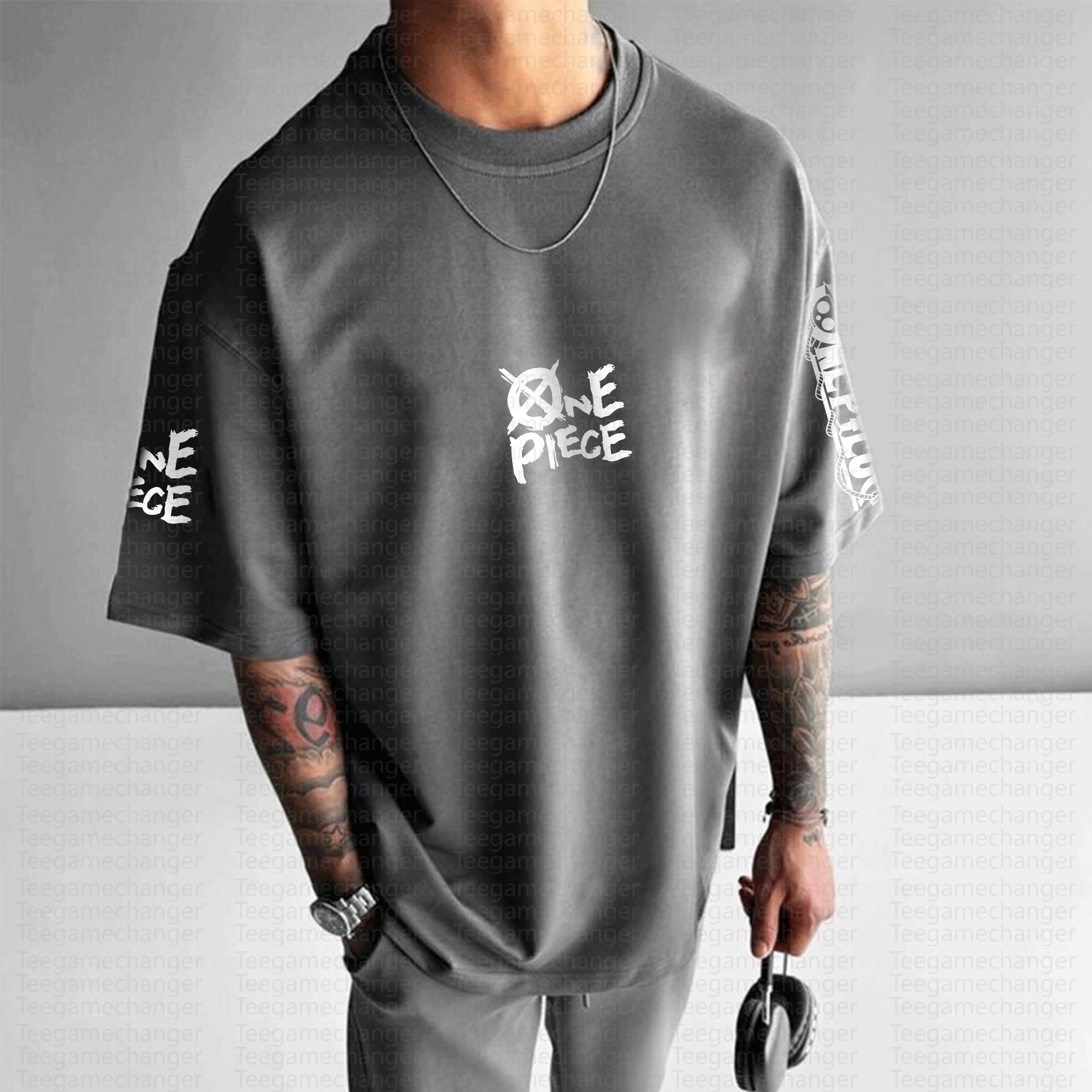 Unisex "One Piece" Anime Inspired Vintage T-Shirt