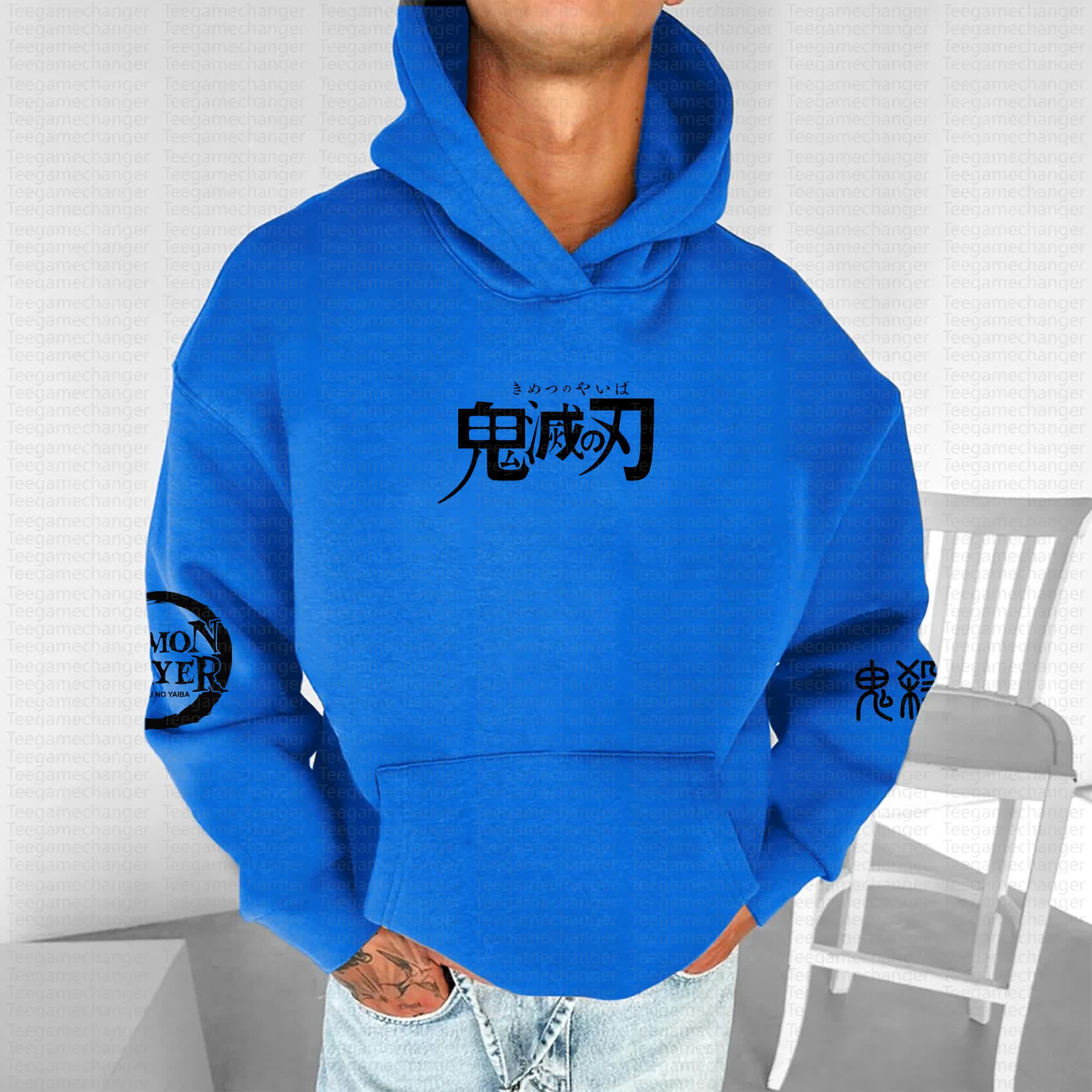 Unisex Anime Graphic Streetwear Vintage Hoodie丨Demon Slayer